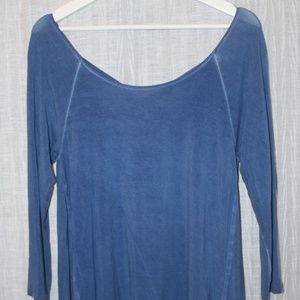 American Eagle Soft&Sexy Blue Top
